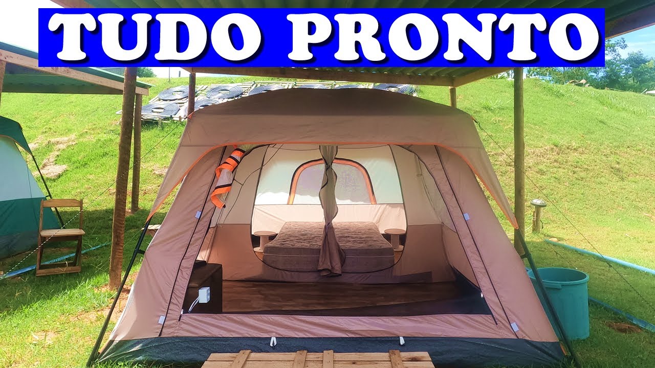 CAMPING - Como é um Hotel de Barracas