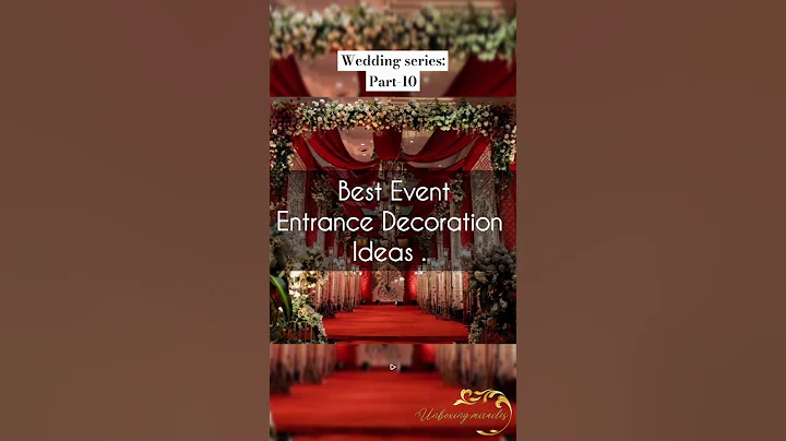 Best wedding Event Entrance Decoration ideas#yt #wedding #entrancedecor #shaadi #eventplanner #ideas