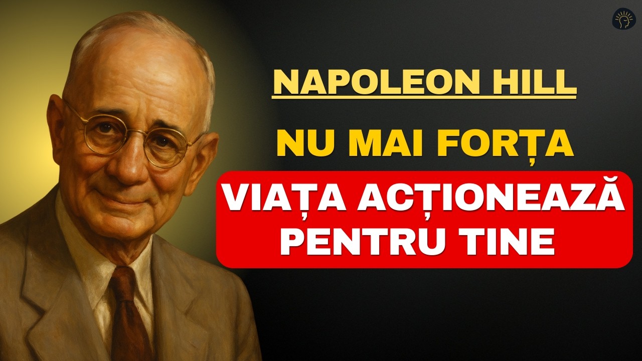 Când renunți la control, viața începe să lucreze pentru tine | Napoleon Hill