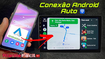 Como Conectar Android Auto Sem Fio 🛜  / Com Fio  ✅