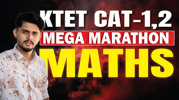 MATHS | MEGA MARATHON | KTET CAT 1,2 | AIMS STUDY CENTRE PALAKKAD |