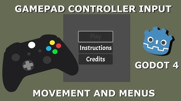 Gamepad Controller Menu Navigation and Movement Godot 4