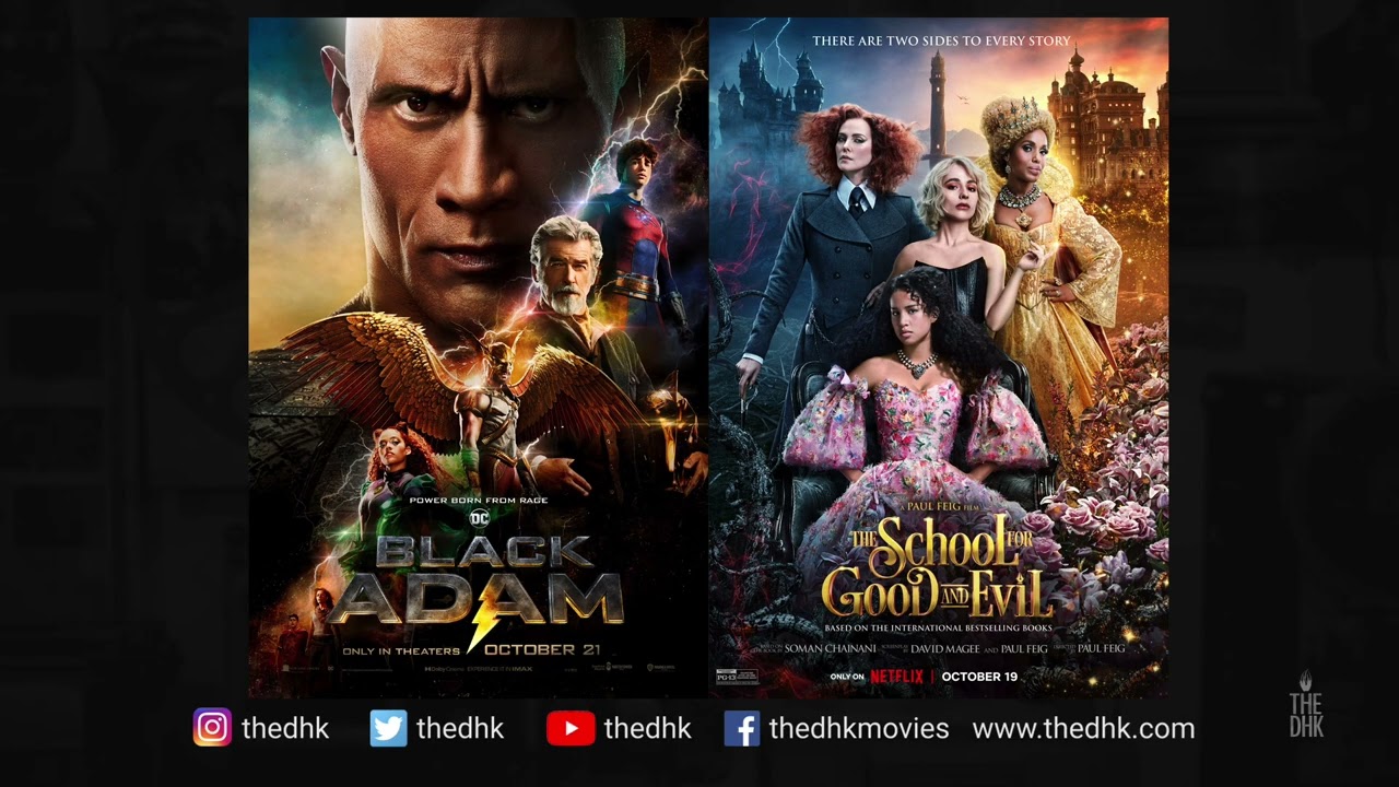 Movie Review: Black Adam | The School for Good and Evil - Dana Han-Klein -  YouTube