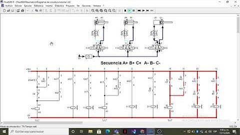 Fluid Sim - Secuencia (A+ B+ C+ A-  B-  C-)