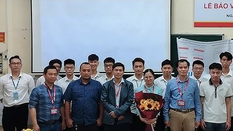 Đọc điểm bảo vệ đồ án tốt nghiệp, dặn dò và chúc mừng các tân kỹ sư Đại học Bách Khoa Hà Nội