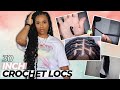 OMG!! THE MOST NATURAL KNOTLESS FAUX LOCS  | 30 INCH 🔥 🔥