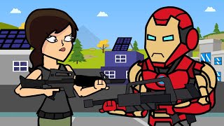 Iron Man & Lazy Lake | The Squad (Fortnite Animation)
