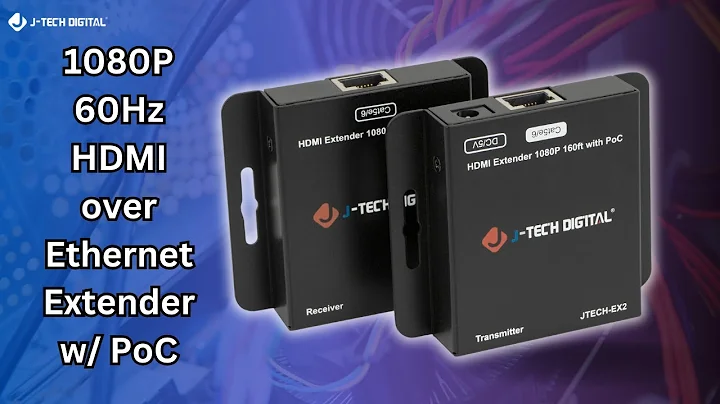 1080P 60HZ HDMI Over Ethernet Extender Product Overview