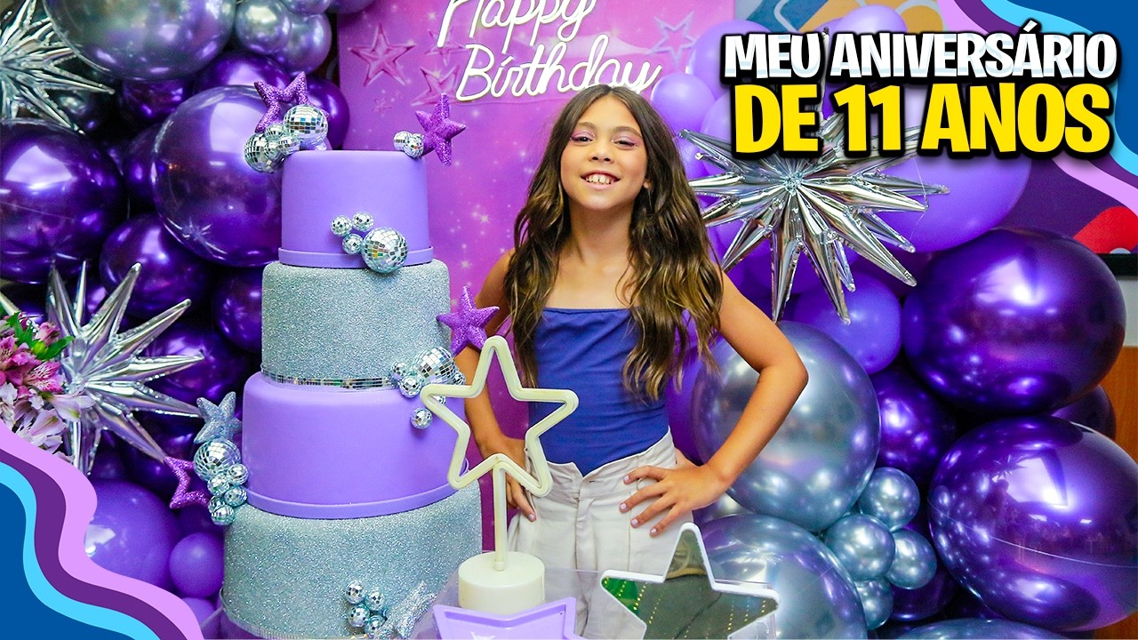 FIZ UMA FESTA DE ANIVERSÁRIO NO CINEMA COM TODOS OS MEUS AMIGOS!