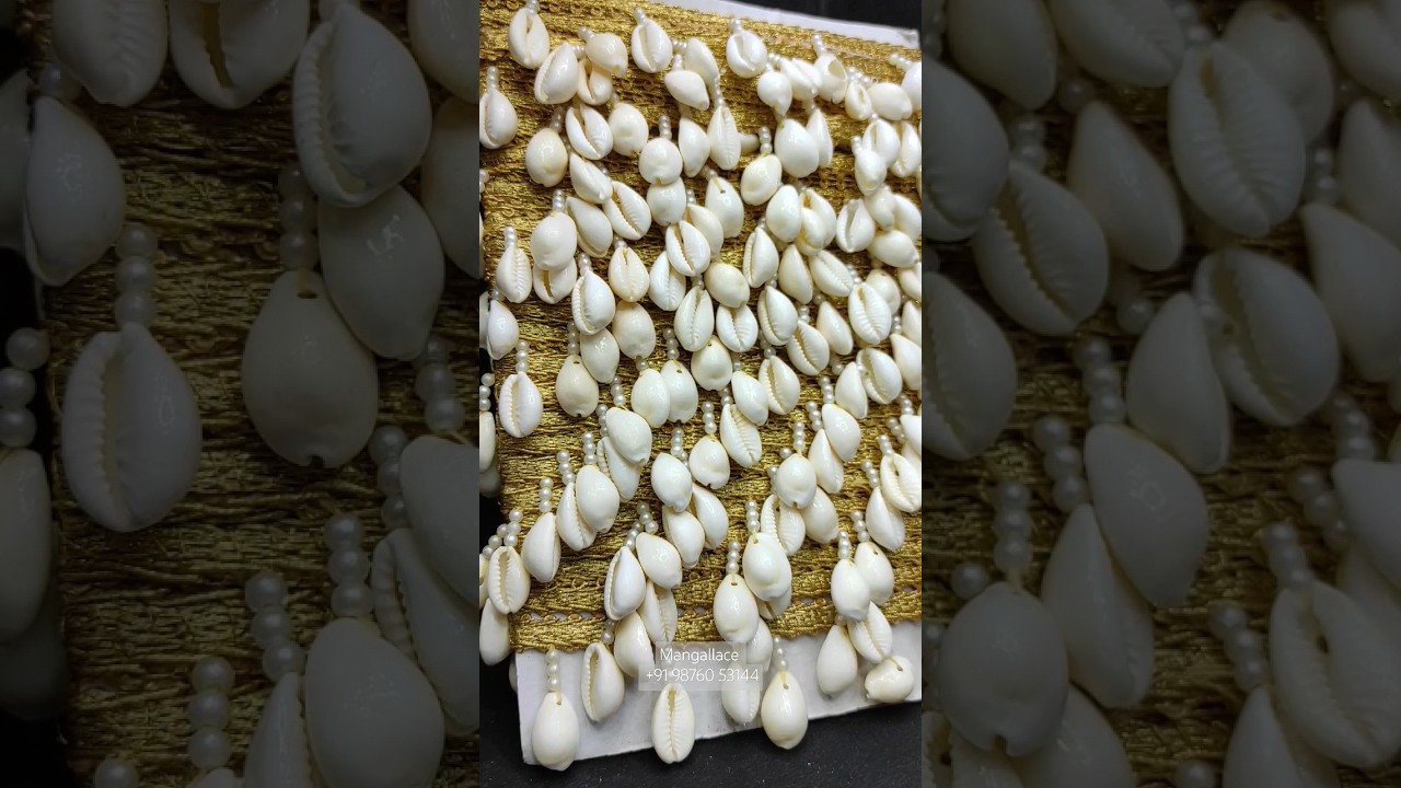 KODI LACE (9 MTR)Hanging Latkan Fringe Gota Trim Lace Border 