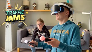 Traffic Jams 7 Player PlayStation VR Game (Parent Guide) by FamilyGamerTV 3,798 views 2 years ago 3 minutes, 39 seconds