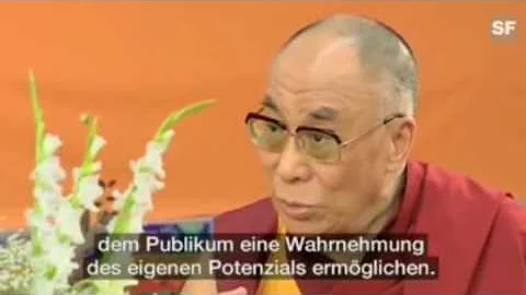 Dalai Lama interviewed by Christine Maier, on Swis...