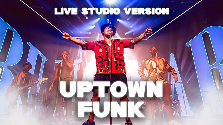 Uptown Funk Studio version - Studio performance video thumbnail