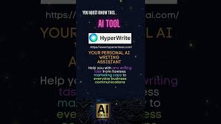 HyperWrite - AI Tool for Copywriting [Artificial Intelligence][Copywriting]