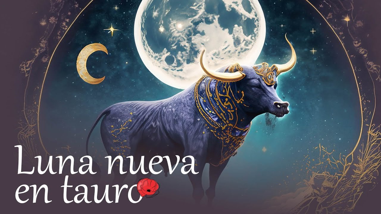 Luna nueva en Tauro y tránsito de sol en géminis. - YouTube