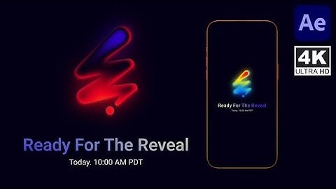 Heatmap Thermal Gradient Logo Reveal | After Effects template