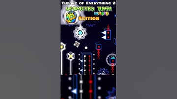 "Theory of Everything 2" as a Geometry Dash World Level #shorts