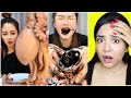 Reacting to chinese eating weird food  gone too extreme