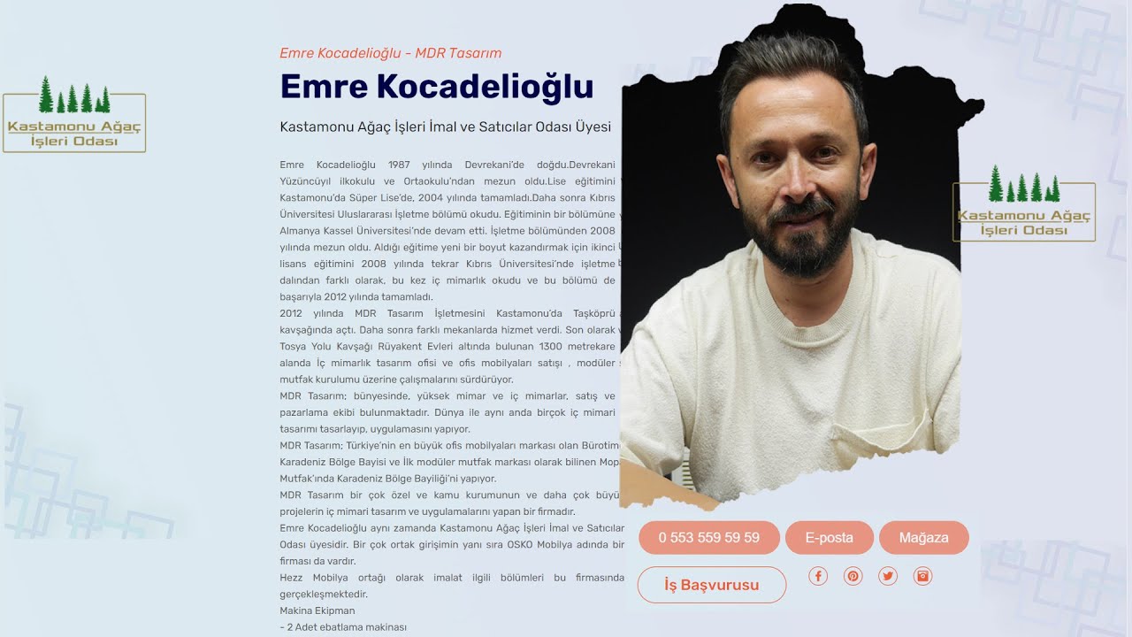 Emre Kocadelioğlu - MDR Tasarım