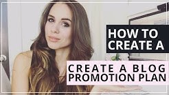 How To Create A Blog Promotion Plan 