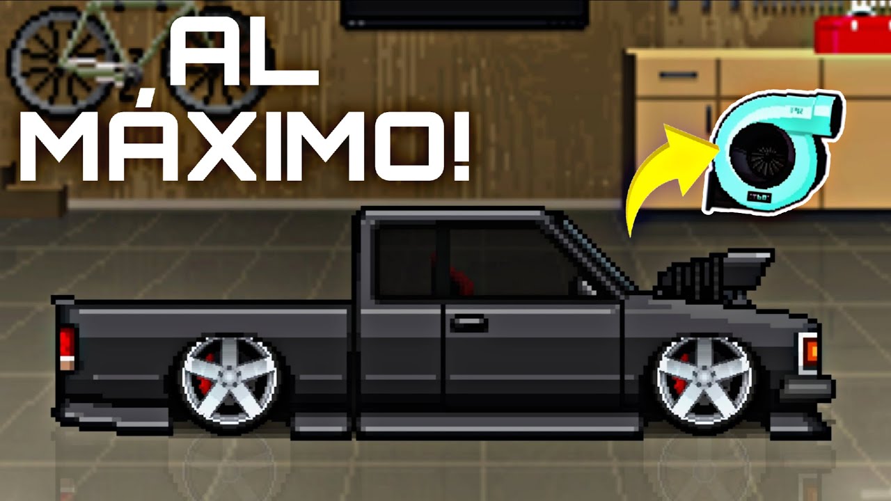 MODIFICANDO una CAMIONETA con el TURBO de DIAMANTE y el MOTOR LT5 🔥 (+3,700 HP) // Pixel car racer 
