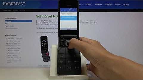 How to Clear Browsing Data in NOKIA 2720 Flip – Erase Browser History