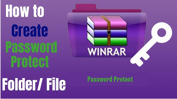 How to Password Protect WinRAR Folder /Files on Windows 11.