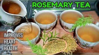 HOW TO MAKE DRIED ROSEMARY TEA  AT HOME /TeaTime