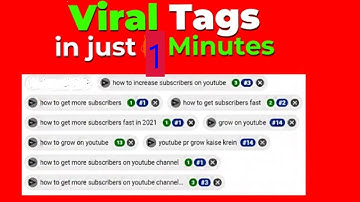 How to Find Best VIRAL TAGS for YouTube Video🔥| Search Viral Tags without Google Ads Keyword Planner