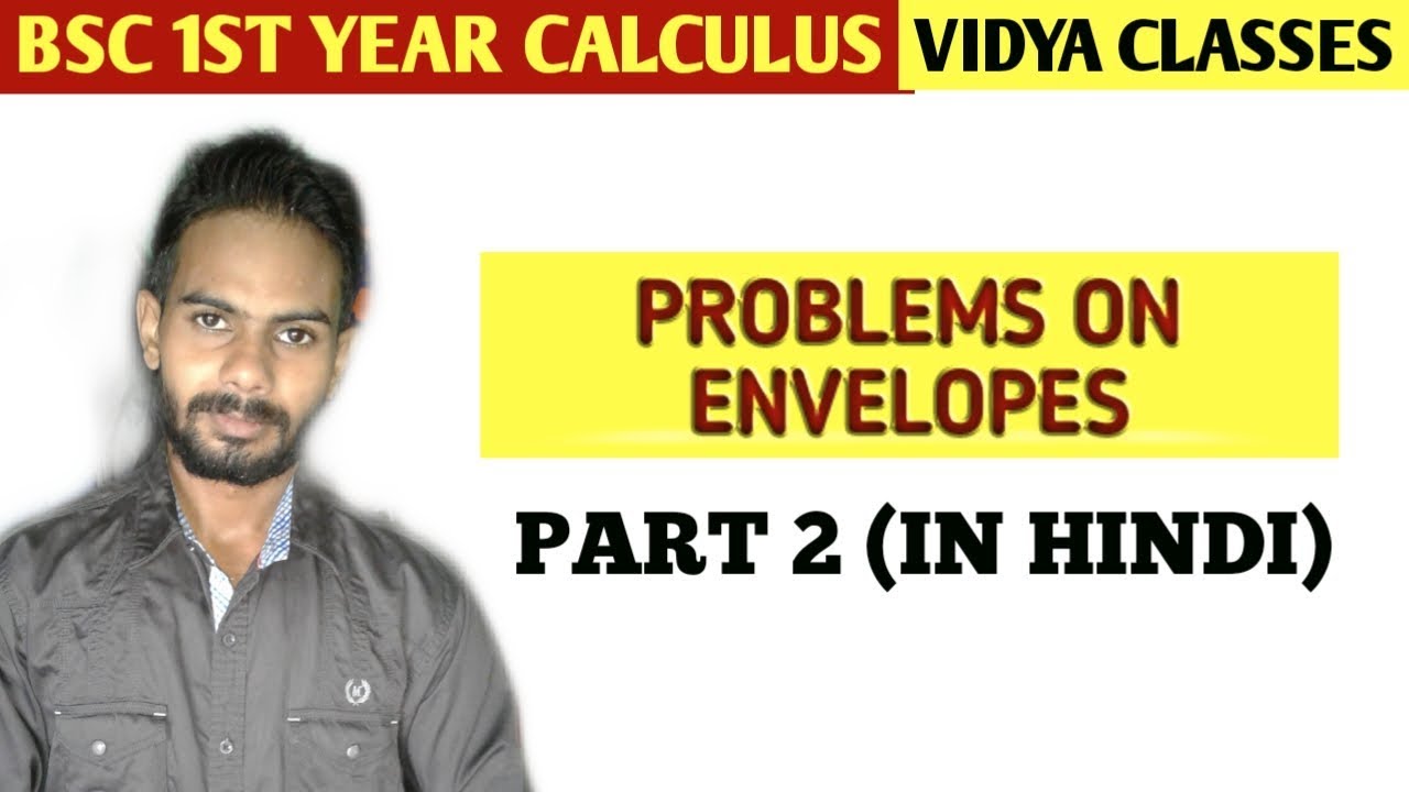 Envelope Problems Problems on envelopes part 2 - YouTube