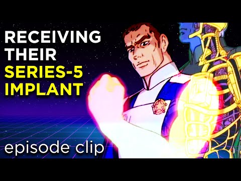 Episode 1  Scene -  The Galaxy Rangers Receive their Power Implants