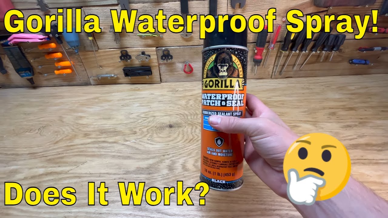 Gorilla 14 oz. Clear Waterproof Patch & Seal Spray