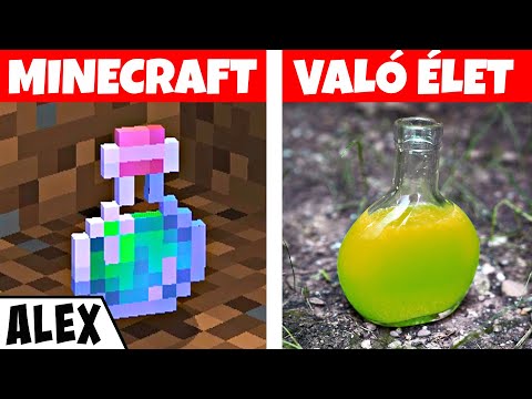 Minecraft vs Való Élet