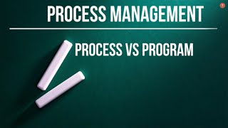 Difference between Process and Program || Process Management  || Operating System || The Learners