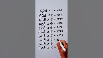 Write the Table of 628 in 16 second only..#maths #mathshack #mathstricks @study_care0