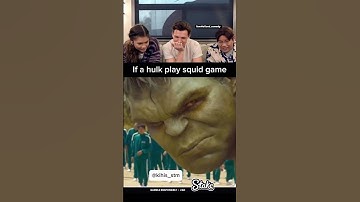HULK IN SQUID GAME ‼️😱🧟‍♂️ #shorts