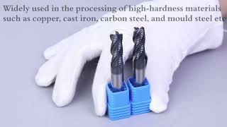 BFL Solid Carbide 4 Flute Flat End Mill High Quality In Stock