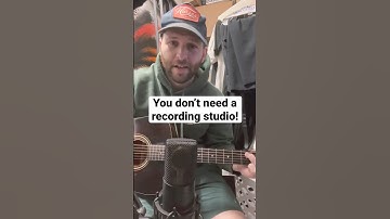 Quick tip: How to record acoustic guitars at home #music #quicklesson #quicktip #guitar #recording