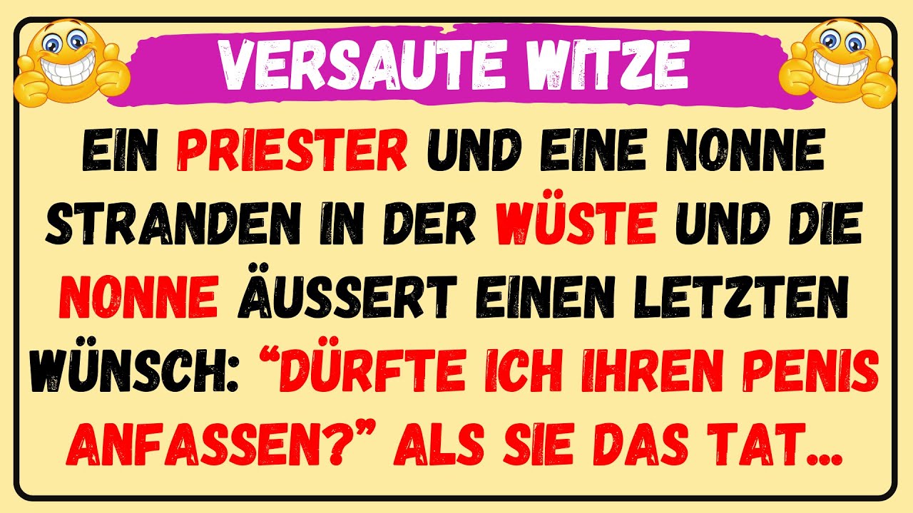 🤣 BESTER WITZ DES TAGES! - Dürfte ich einmal unter ihre Kutte fassen und...⎪Täglich Witzige Videos