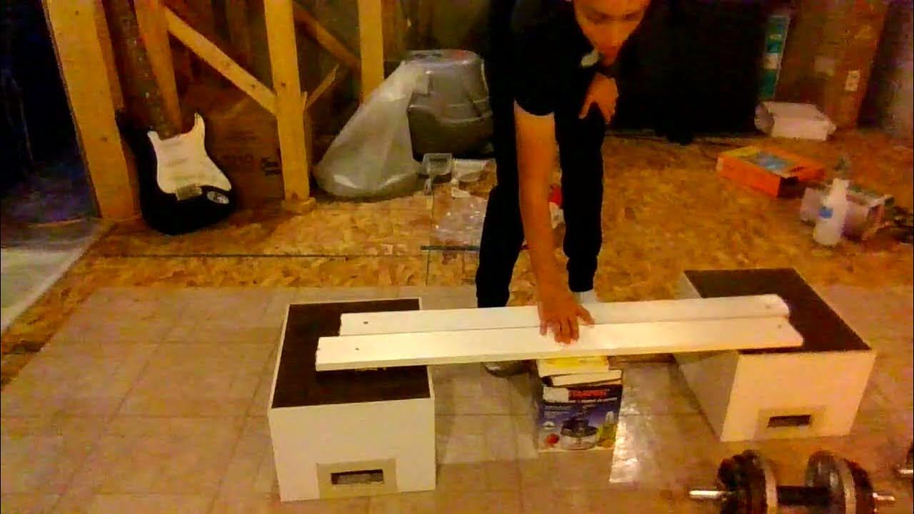 How To Make A Bench Press At Home YouTube