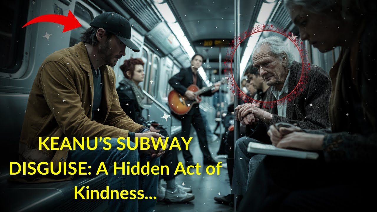 Keanu Reeves Disguises Himself on the Subway—What Happens Next Will ...
