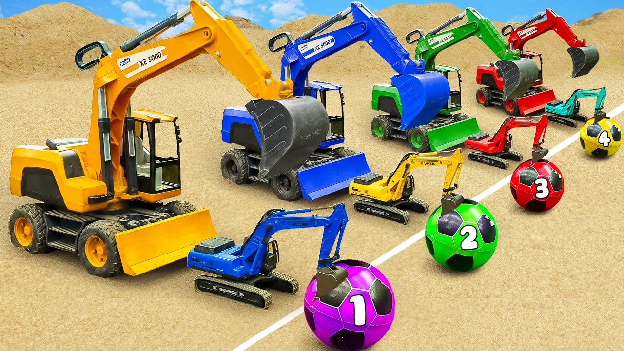 Excavator Rescues Man from Prison & Crane Saves Stuck Truck on Sand