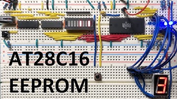 Programming the AT28C16 EEPROM