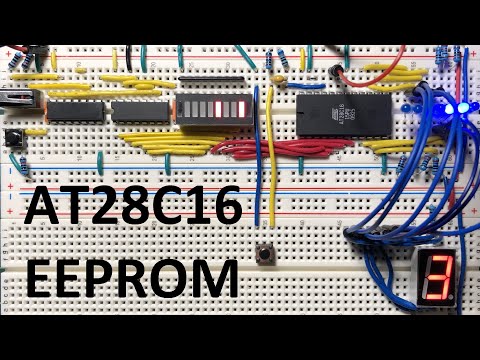Programming the AT28C16 EEPROM
