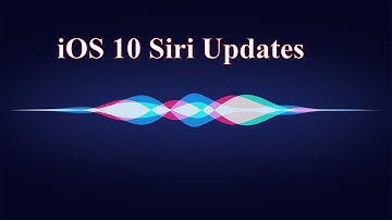 ios 10 Siri improvements and updates :wwdc 2016