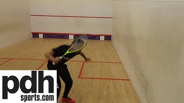 Dunlop Force Revelation 125 squash racket review by PDHSports.com