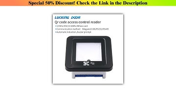 Exclusive DC 12V RFID Embedded Barcode 2D QR Code Reader Access Control Reader Wegand USB RS232 RS4