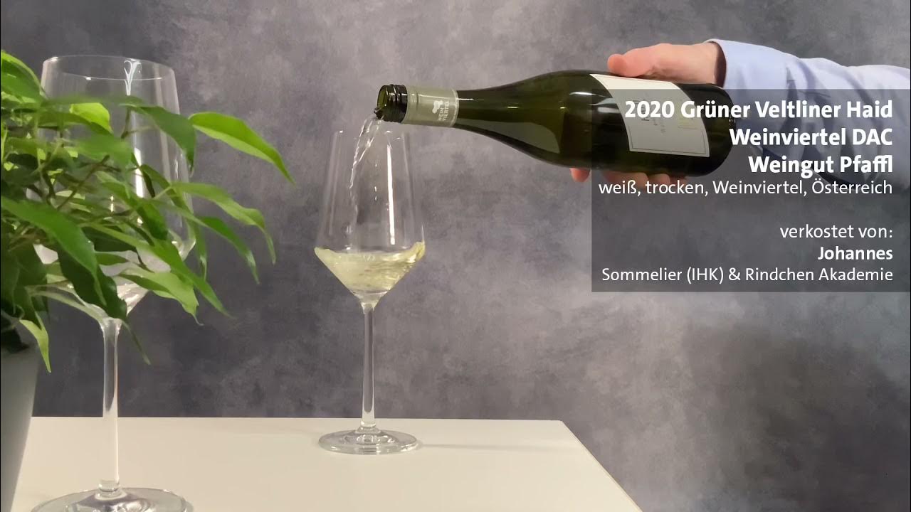 Grüner Veltliner Haid vom Weingut Pfaffl - YouTube