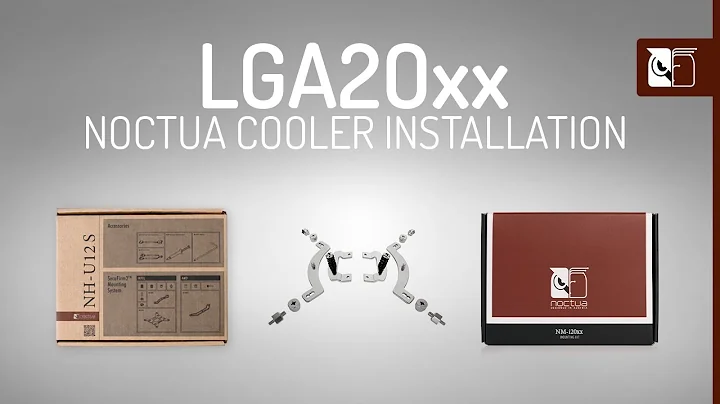 Noctua SecuFirm2™ Intel LGA2066 & LGA2011 installation