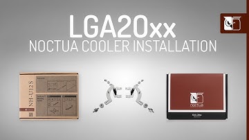Noctua SecuFirm2™ Intel LGA2066 & LGA2011 installation